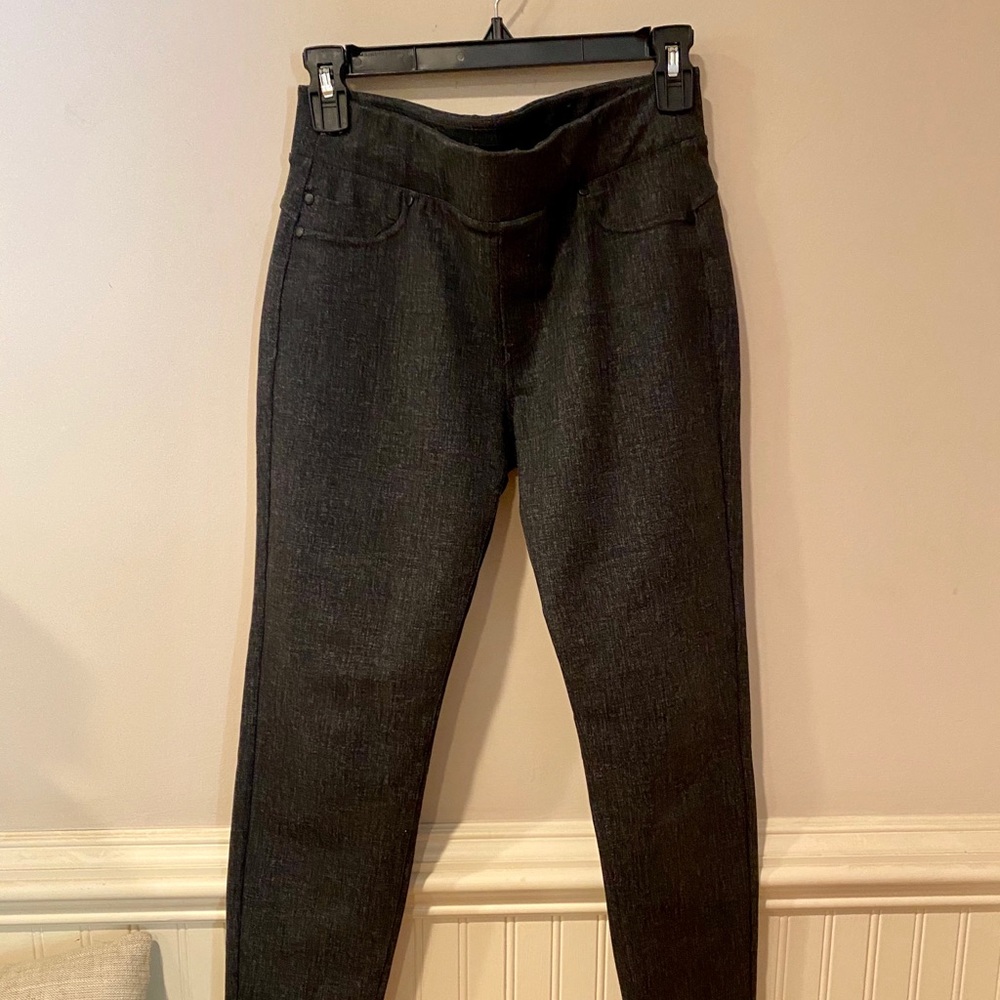 Liverpool Grey Tweed Trouser Style Leggings